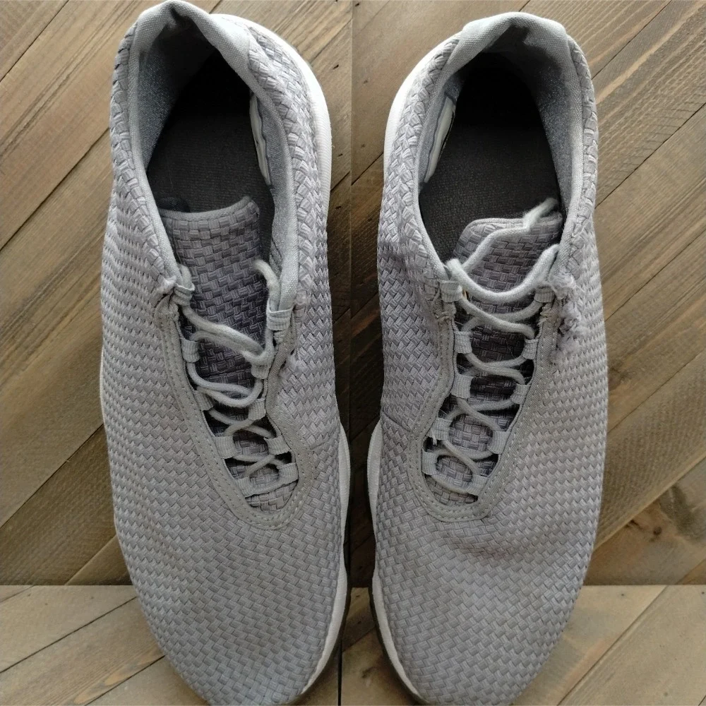 Jordan Future‎ Casual Sneakers Mens Size 14 Wolf Grey Metallic Silver Air Jordan